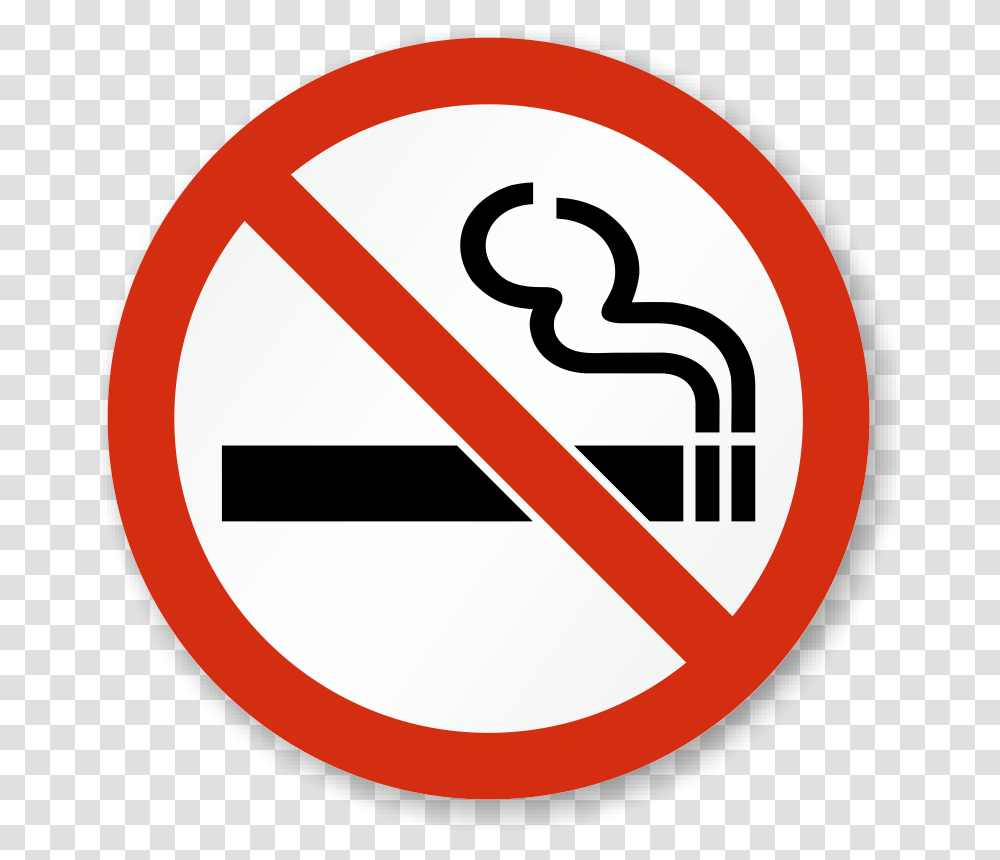 No Smoking Stickers No Smoking Labels, Road Sign, Stopsign Transparent Png