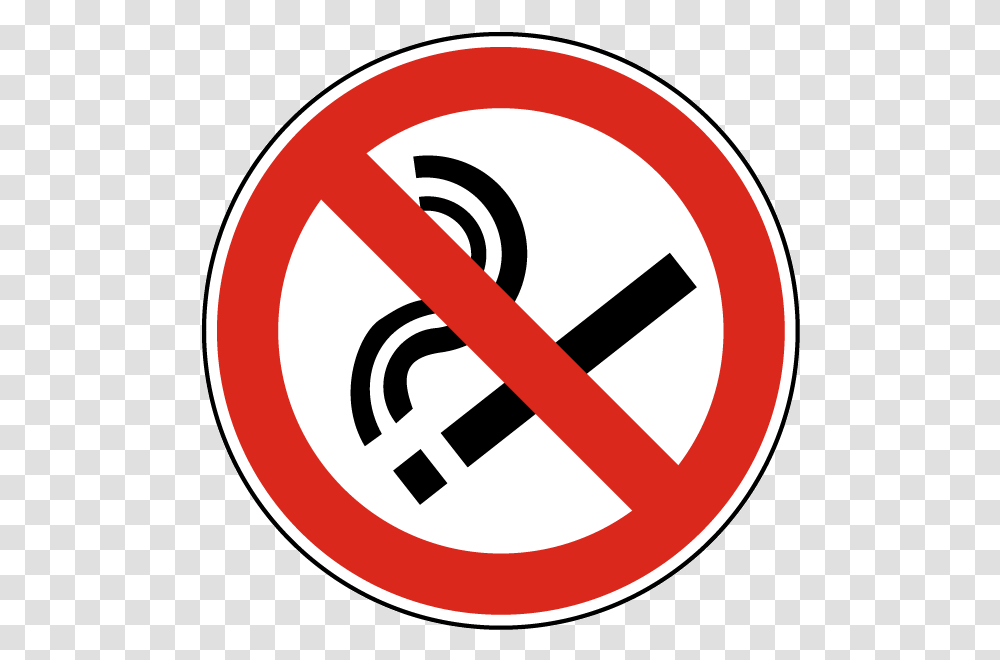 No Smoking Symbol Label, Road Sign, Stopsign Transparent Png