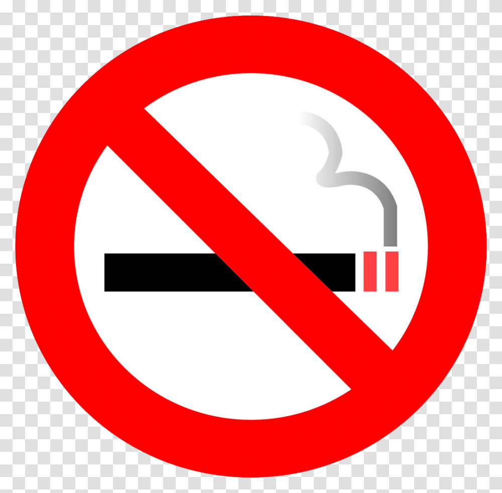 No Smoking, Road Sign, Stopsign Transparent Png