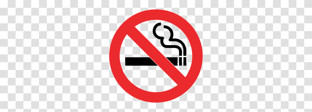 No Smoking, Road Sign, Tape, Stopsign Transparent Png