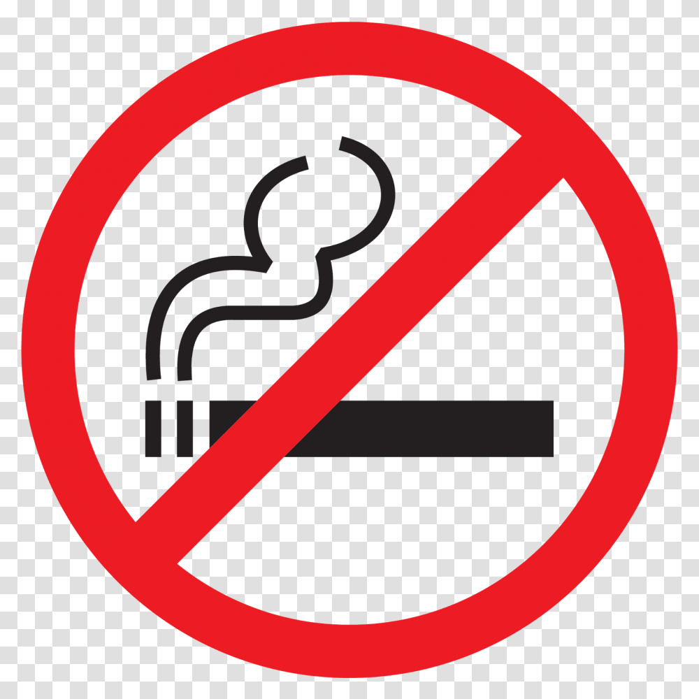 No Smoking, Sign, Road Sign Transparent Png