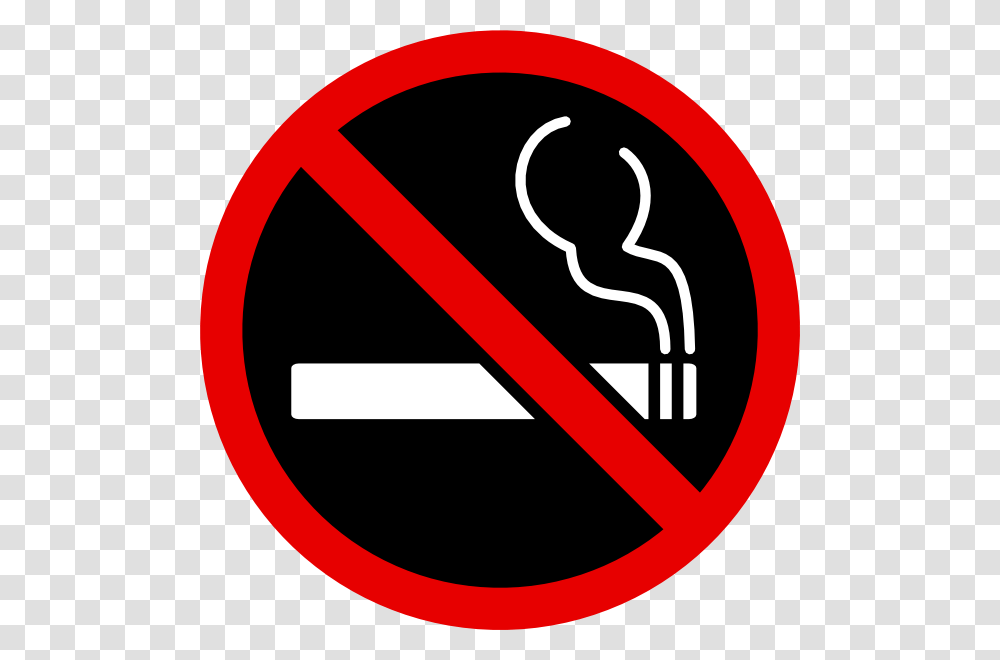 No Smoking Warning Images Cigarette Clipart No Smoking Sign, Symbol, Road Sign, Stopsign, City Transparent Png