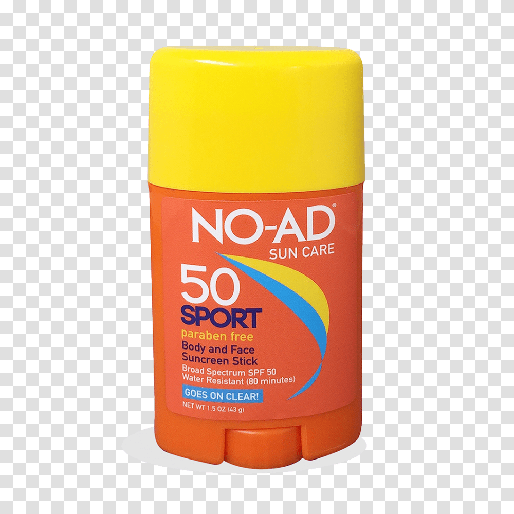No Sport Spf Body And Face Sunscreen Stick, Cosmetics, Ketchup, Food, Bottle Transparent Png