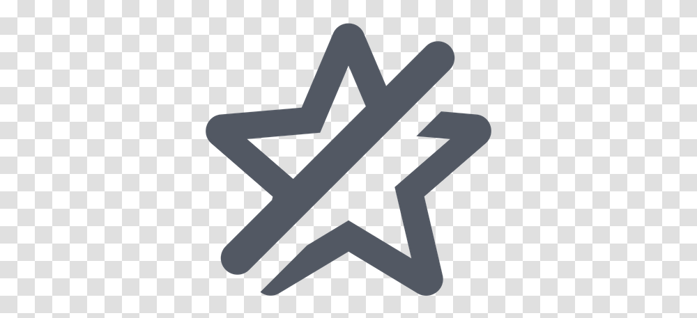 No Star Rating Icon Of Line Style Available In Svg Dot, Axe, Tool, Symbol, Emblem Transparent Png