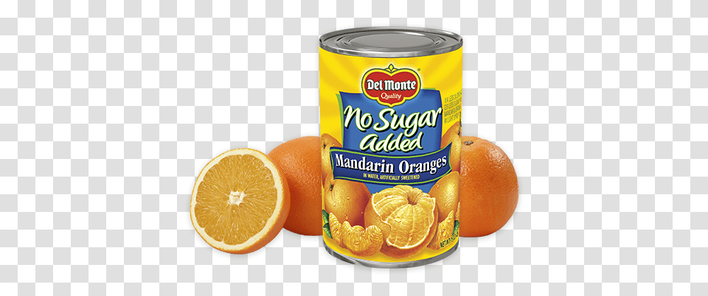 No Sugar Added Calories In Mandarin Orange Canned, Plant, Citrus Fruit, Food, Juice Transparent Png