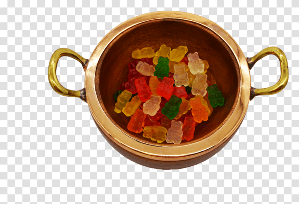 No Sugar Added Gummy Bears Gummy Candy, Bowl, Sweets, Food, Meal Transparent Png