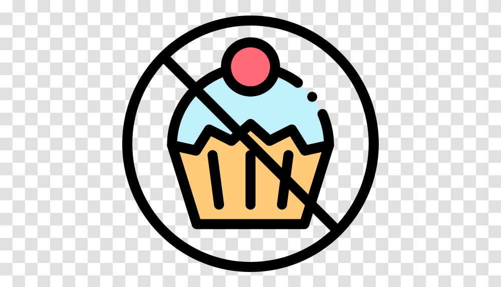 No Sweets Not Tested On Animals, Cupcake, Cream, Dessert, Food Transparent Png