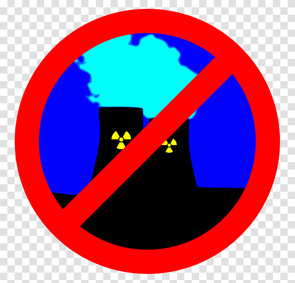 No Thanks Clipart No Nuclear Plant, Alphabet, Label Transparent Png