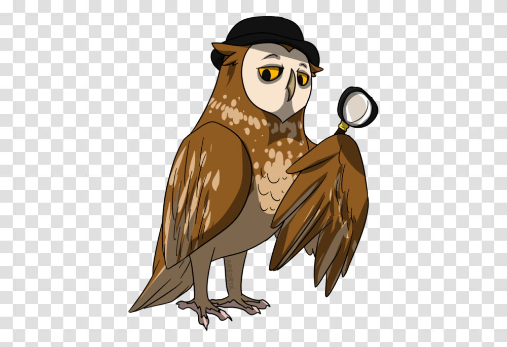 No Thighhighs Todaywinky Facekofi Requestkofidoodleowl Owl, Bird, Animal Transparent Png