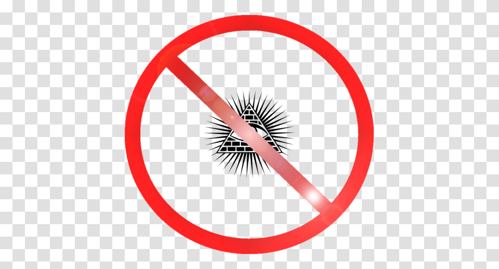 No To Illuminati, Sign, Road Sign Transparent Png