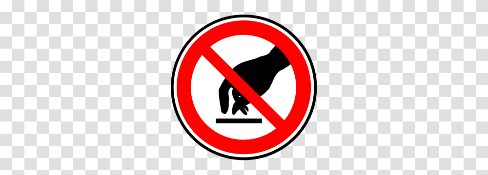 No Touching Cliparts Free Download Clip Art, Road Sign, Stopsign Transparent Png