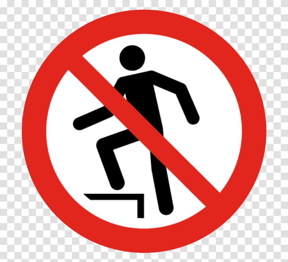 No Walking Sign Clipart, Road Sign, Stopsign Transparent Png
