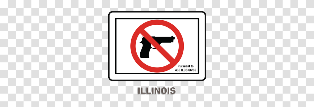 No Weapons Signs For Your Property Usa Made No Guns Signs, Road Sign, Urban Transparent Png