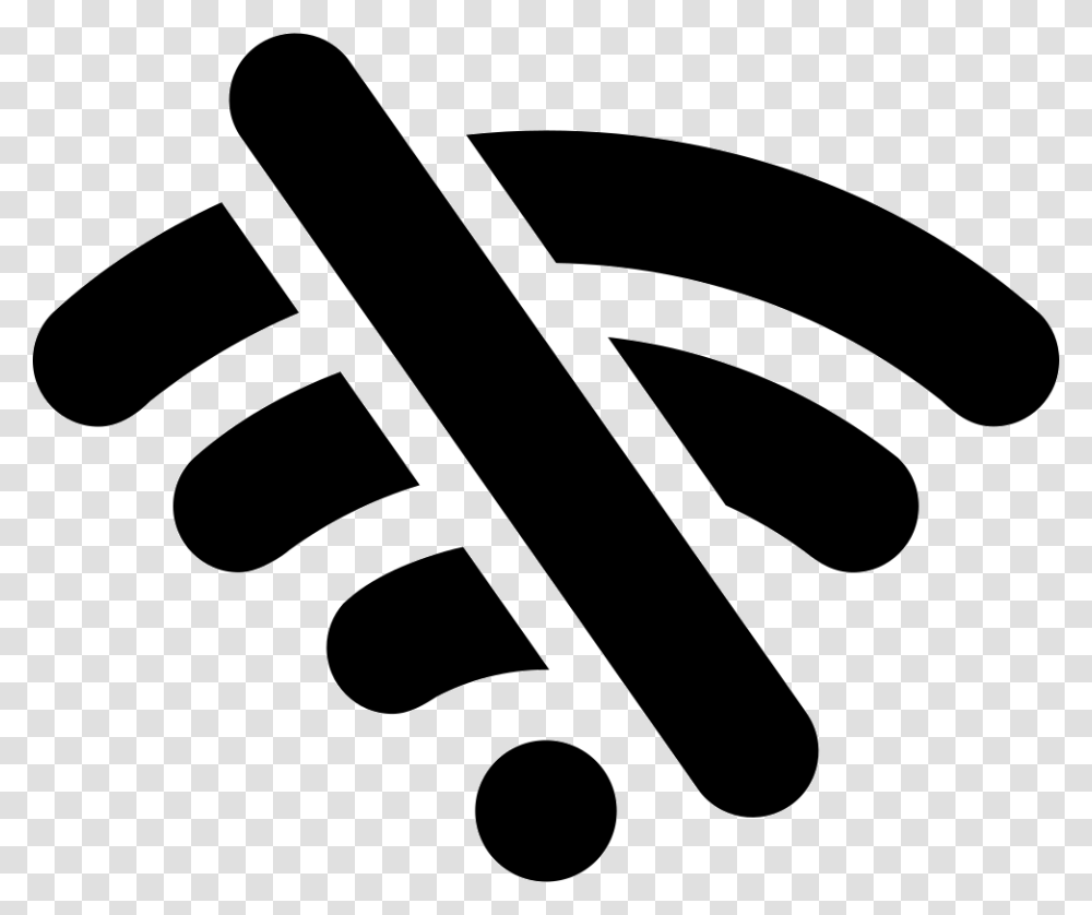 No Wifi No Wifi Icon, Logo, Trademark, Hammer Transparent Png