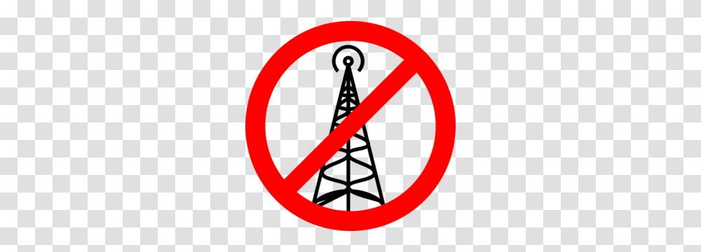 No Wireless Tower Clip Art, Road Sign, Stopsign Transparent Png