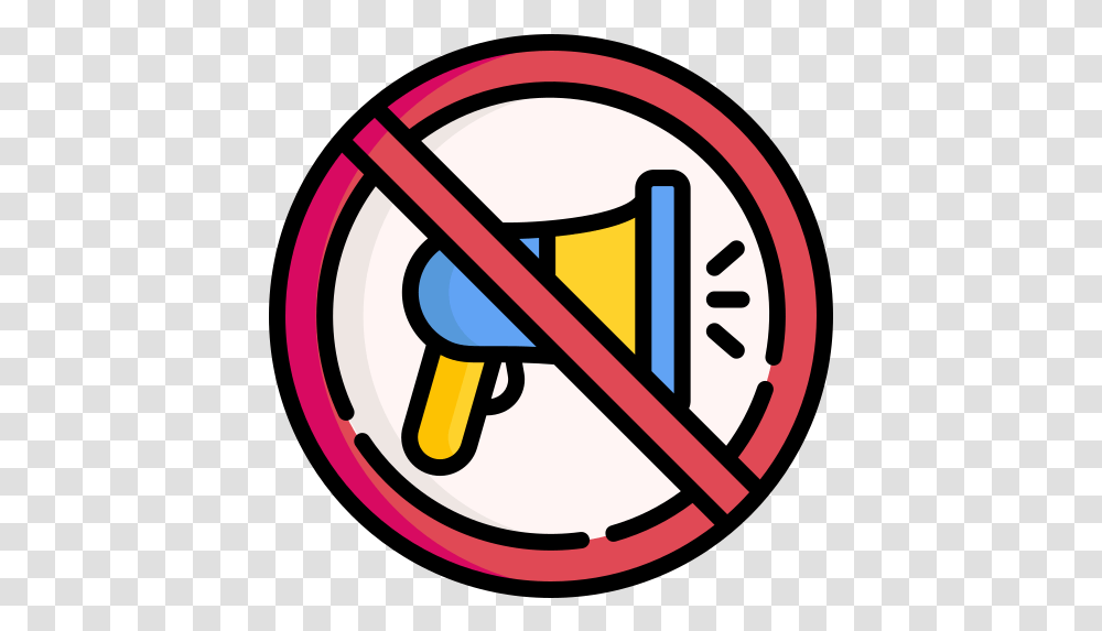 No Yelling Free Signs Icons No Food Icon, Symbol, Road Sign, Stopsign Transparent Png