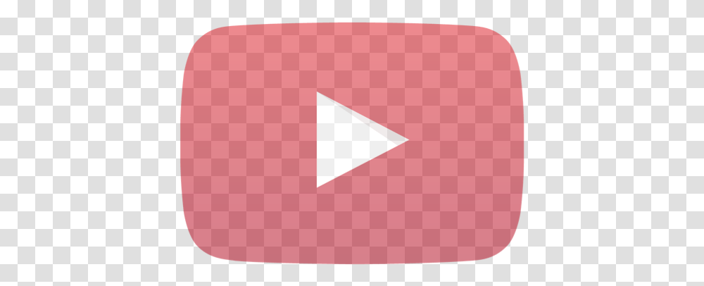 No Youtube Icon Pink Youtube Icon Full Size Pink Youtube Icon, Logo, Symbol, Trademark, First Aid Transparent Png
