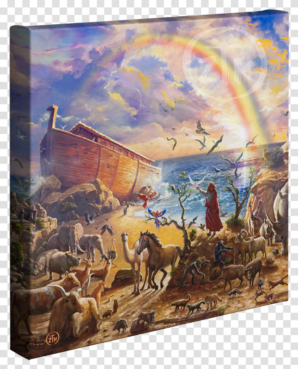 Noah's Ark Gallery Wrapped Canvas, Painting, Nature, Outdoors Transparent Png
