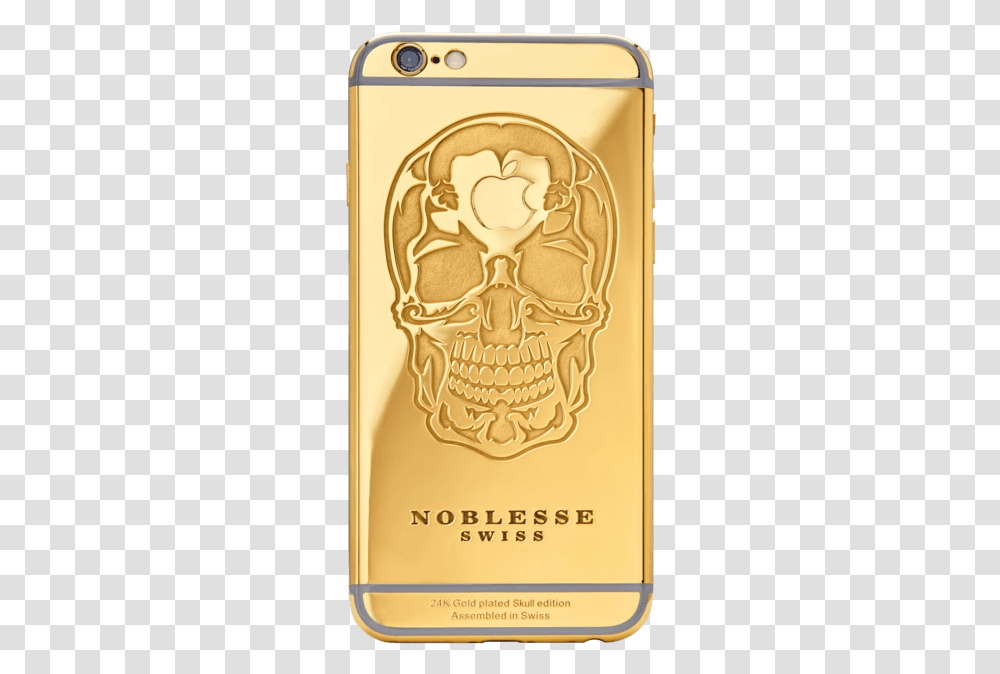 Noblesse Gold Skull, Mobile Phone, Architecture, Building Transparent Png