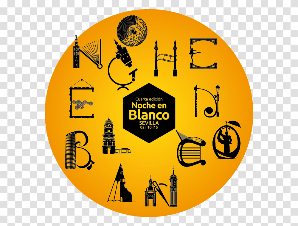 Noche En Blanco Sevilla 2017, Logo, Trademark Transparent Png