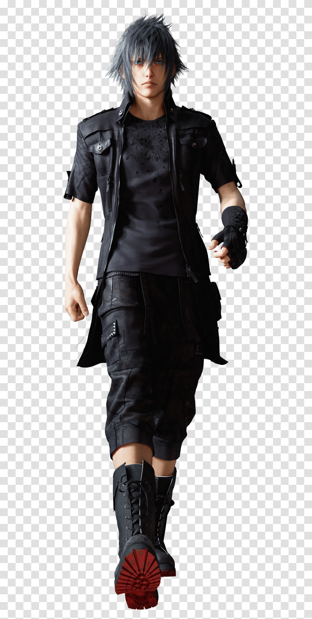 Noctis Boots, Person, Sleeve, Long Sleeve Transparent Png