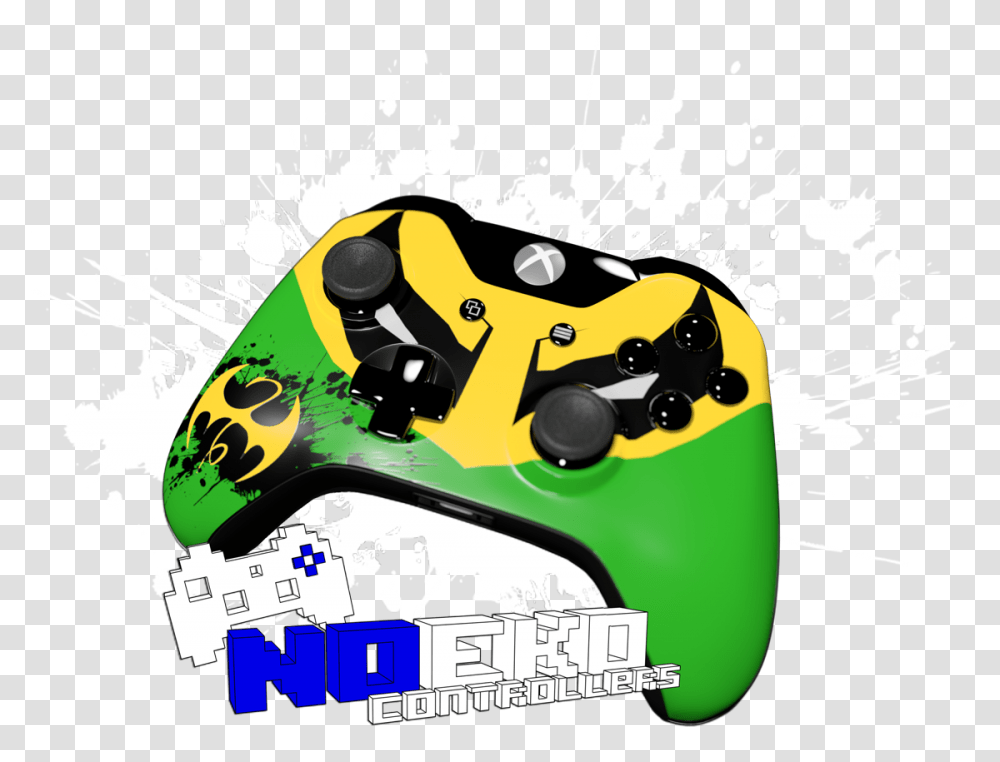 Noeko Custom Ironfist Inspired Xbox One Controller Game Controller, Video Gaming, Paper, Electronics Transparent Png