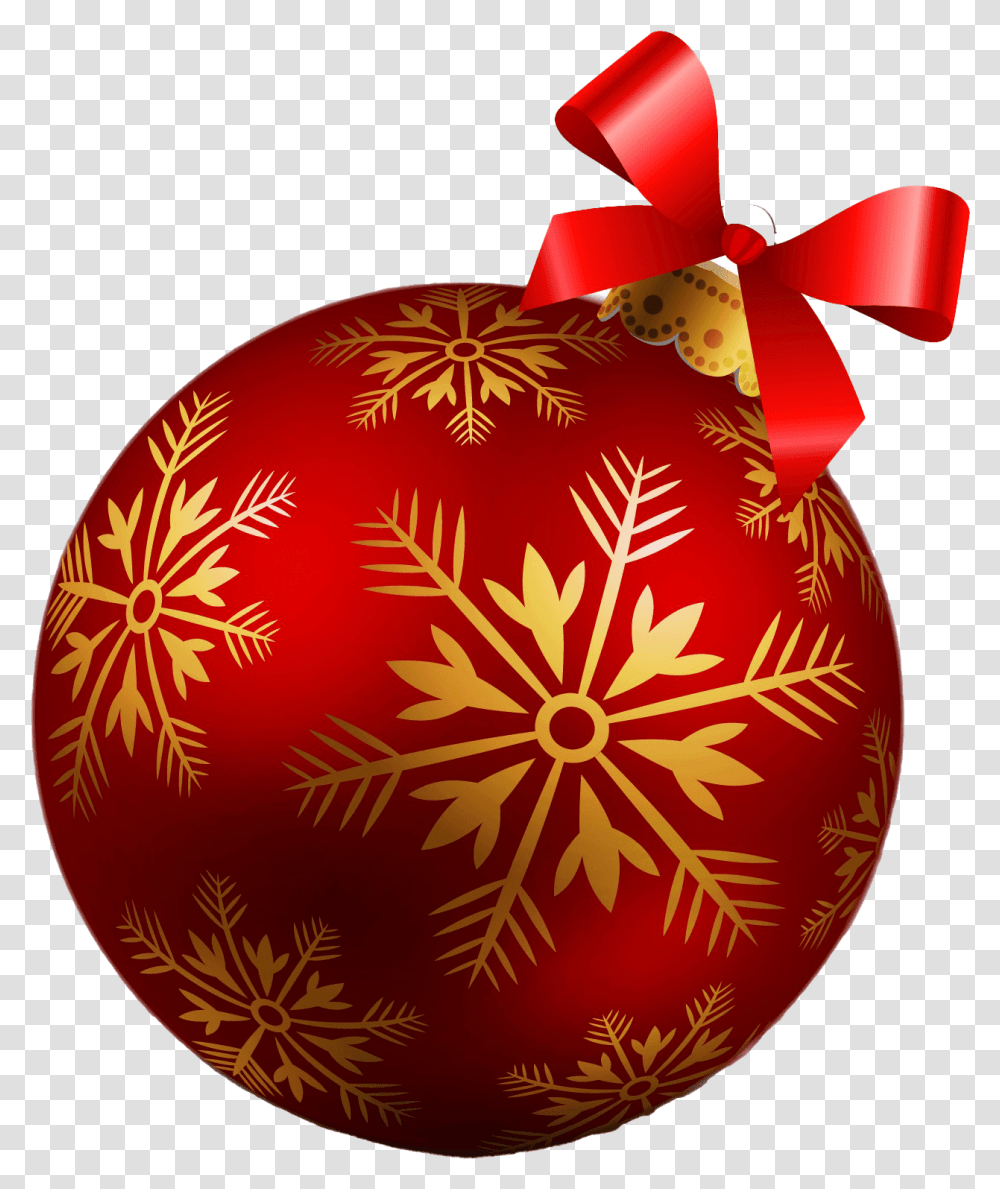 Noel Image Red Christmas Ball, Ornament, Tree, Plant, Pattern Transparent Png