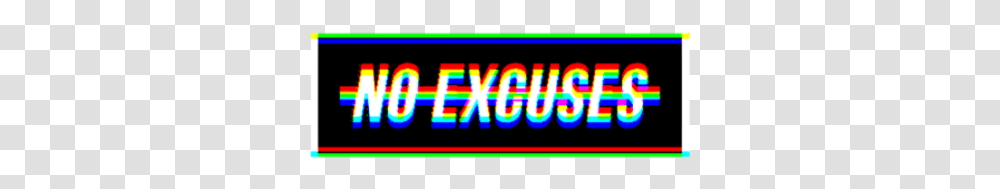 Noexcuses Glitch Supreme Negro Black Effect Effects Colorfulness, Light, Lighting, Neon Transparent Png