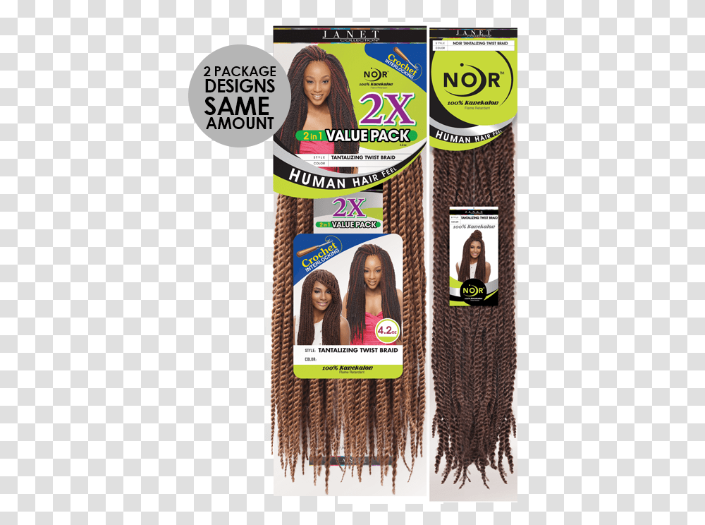 Noir Senegalese Twist Crochet, Label, Person, Hair Transparent Png