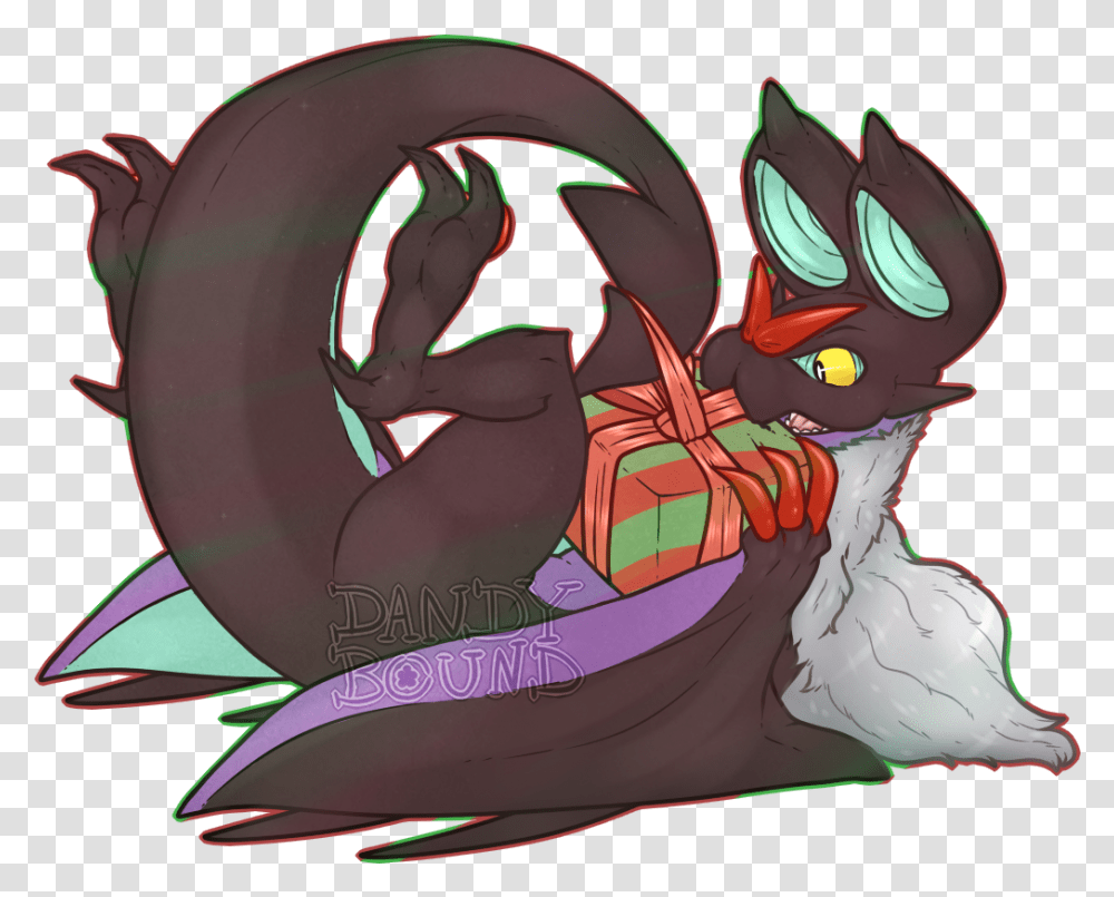 Noivern Presents Noivern Christmas, Pillow, Cushion, Dragon Transparent Png