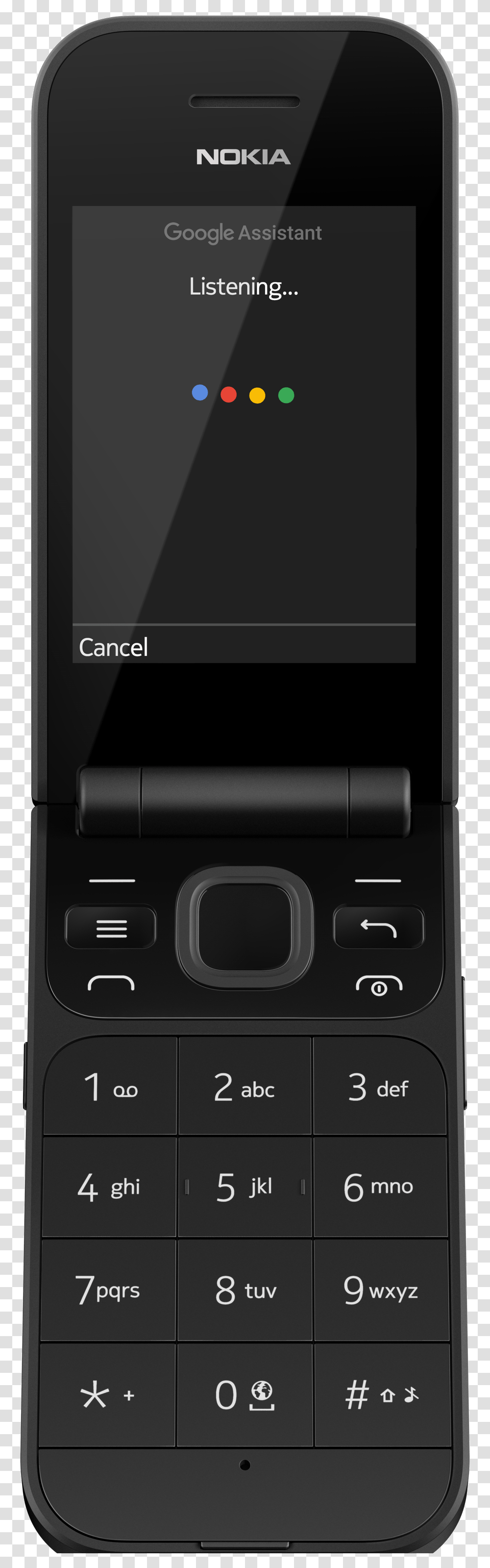 Nokia 2720 Flip Google Assistant, Mobile Phone, Electronics, Cell Phone, Computer Keyboard Transparent Png