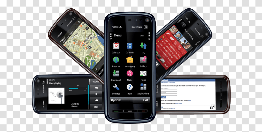 Nokia 5800 Xpressmusic Nokia Phone In 2010, Mobile Phone, Electronics, Cell Phone, GPS Transparent Png