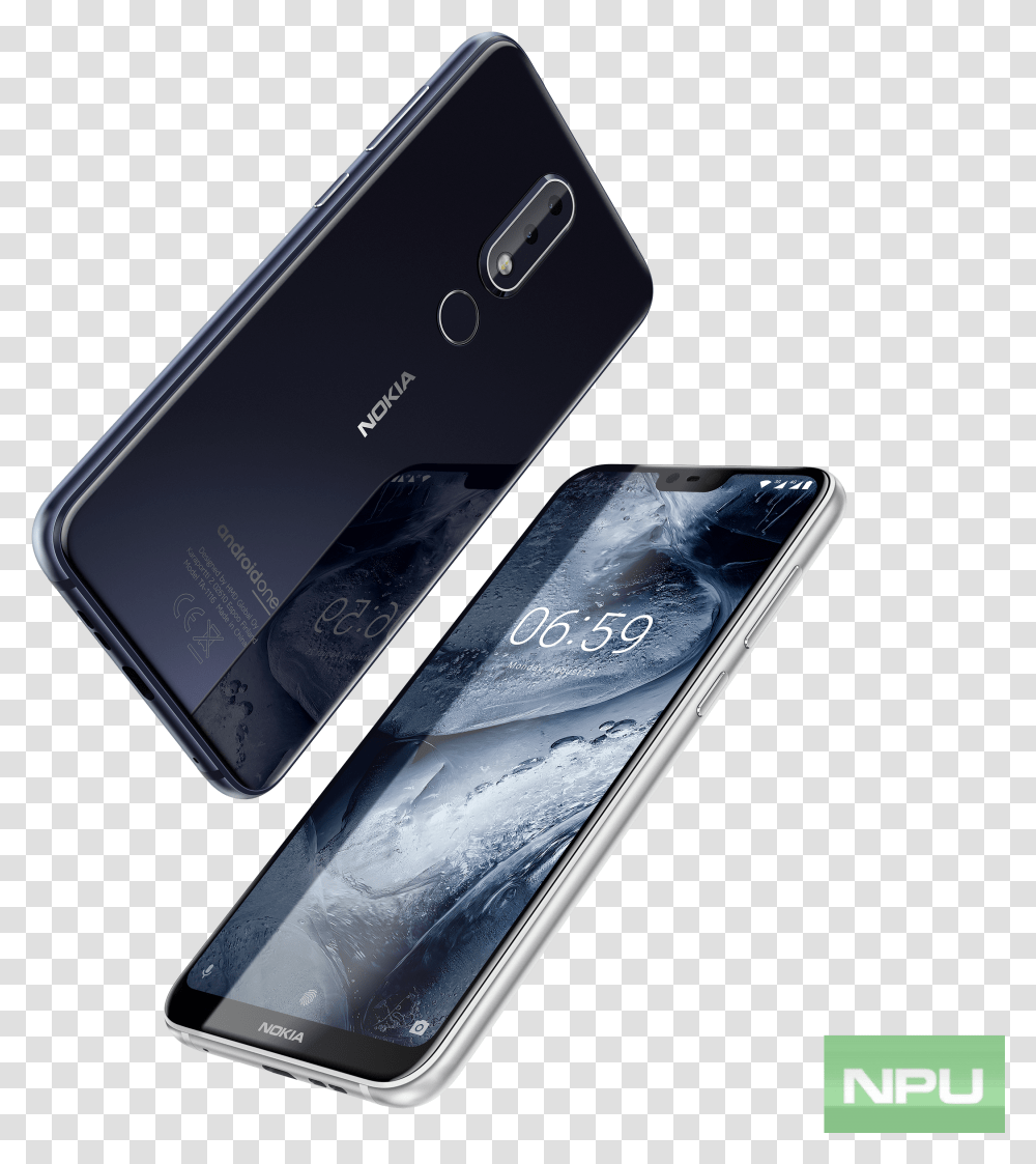 Nokia 6.1 Plus Blue, Phone, Electronics, Mobile Phone, Cell Phone Transparent Png