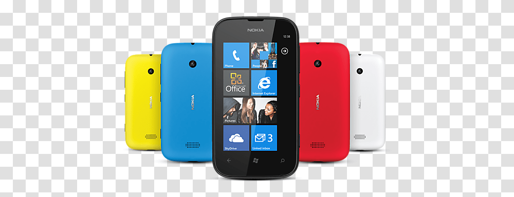 Nokia Unboxes Cheapest Windows Phone Yet To Fight Android Windows Phone 510, Mobile Phone, Electronics, Cell Phone, Person Transparent Png
