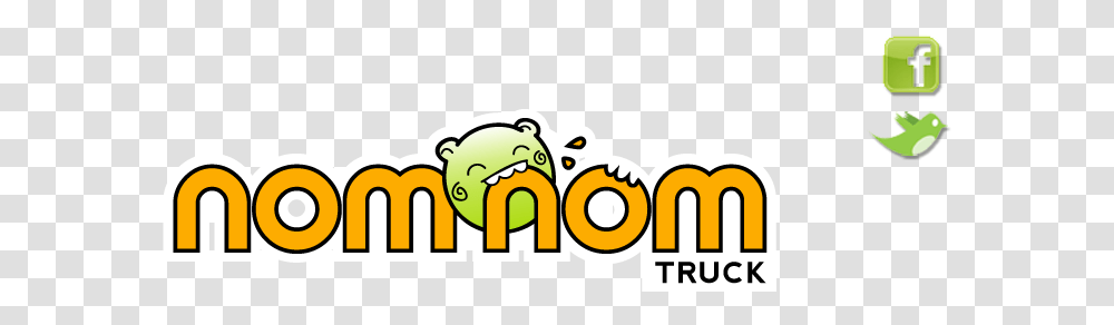 Nom Nom Truck, Label, Logo Transparent Png