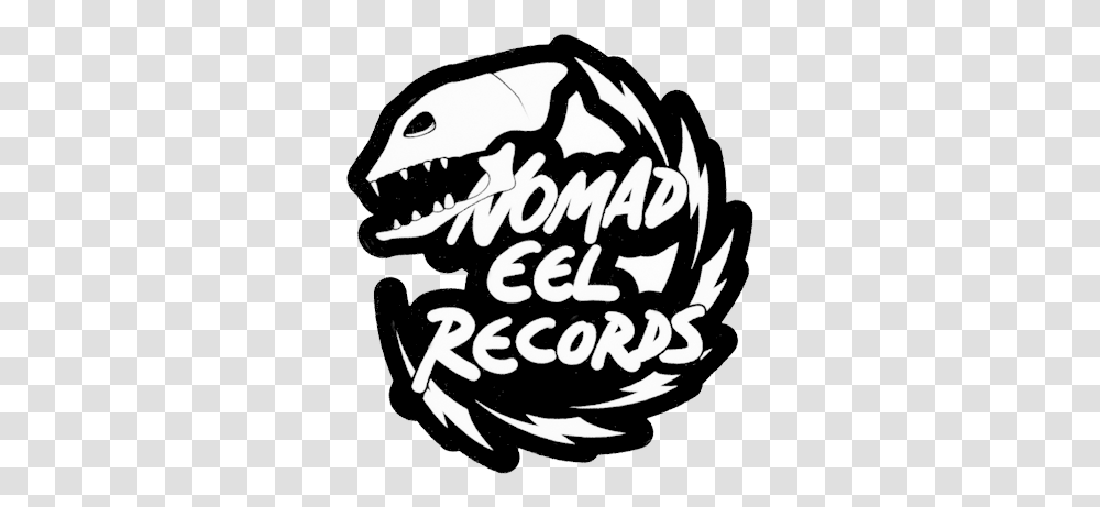 Nomad Eel Records, Label, Text, Stencil, Sticker Transparent Png