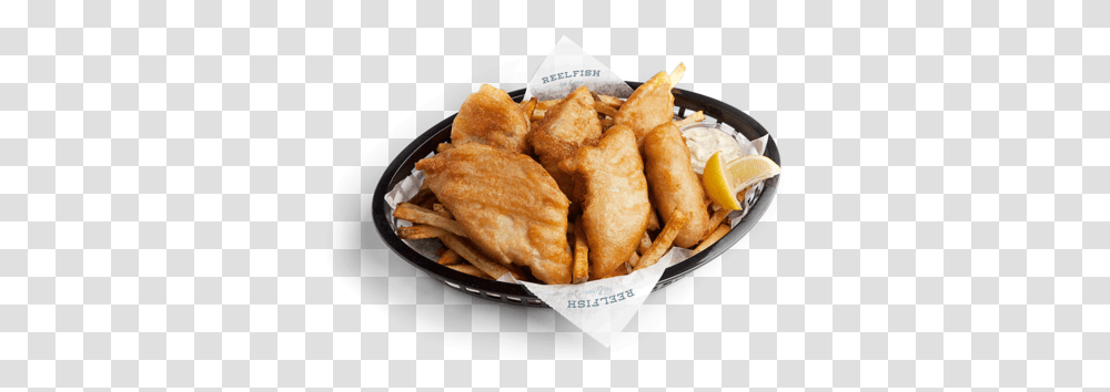 Nomnomnom Fish And Chips Basket Colorado, Fried Chicken, Food, Nuggets, Fries Transparent Png