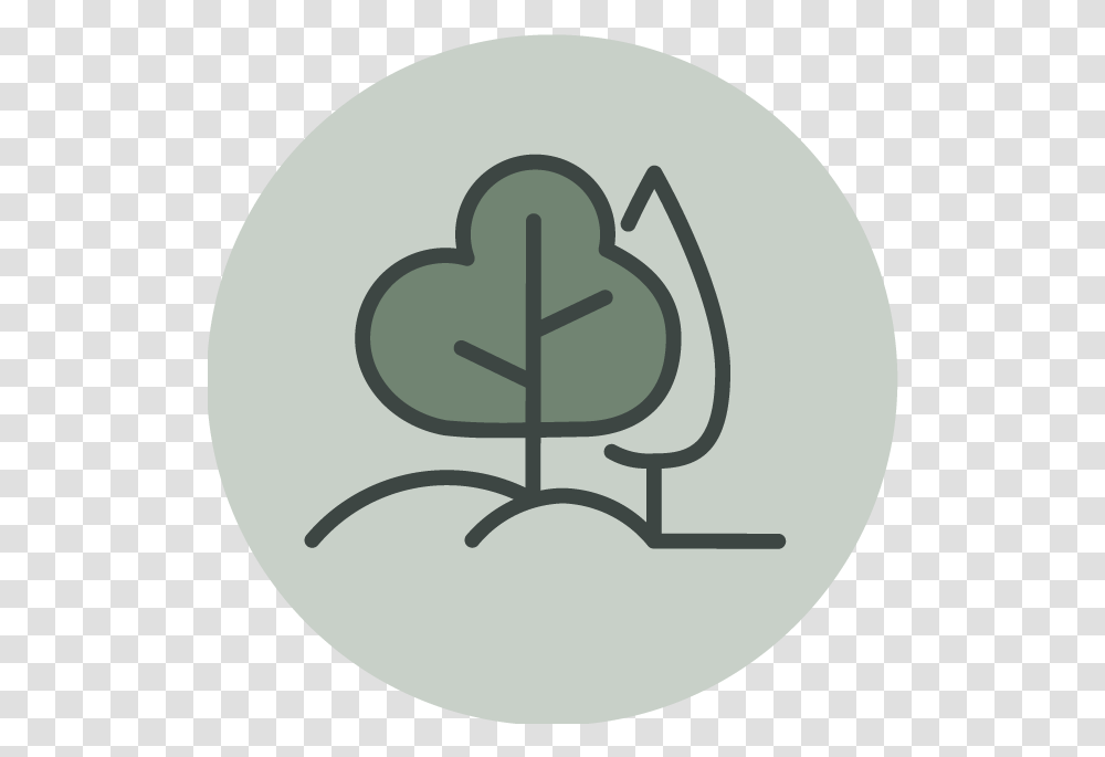 Non Acacia Tree Icon, Symbol, Hook, Logo, Trademark Transparent Png