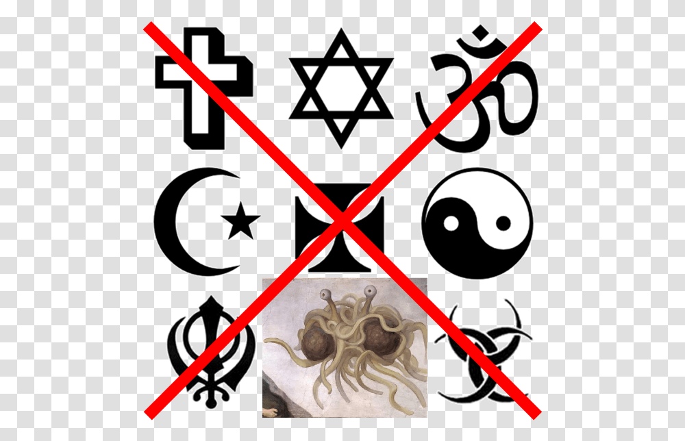 Non Aux Religions Sistine Chapel, Star Symbol Transparent Png