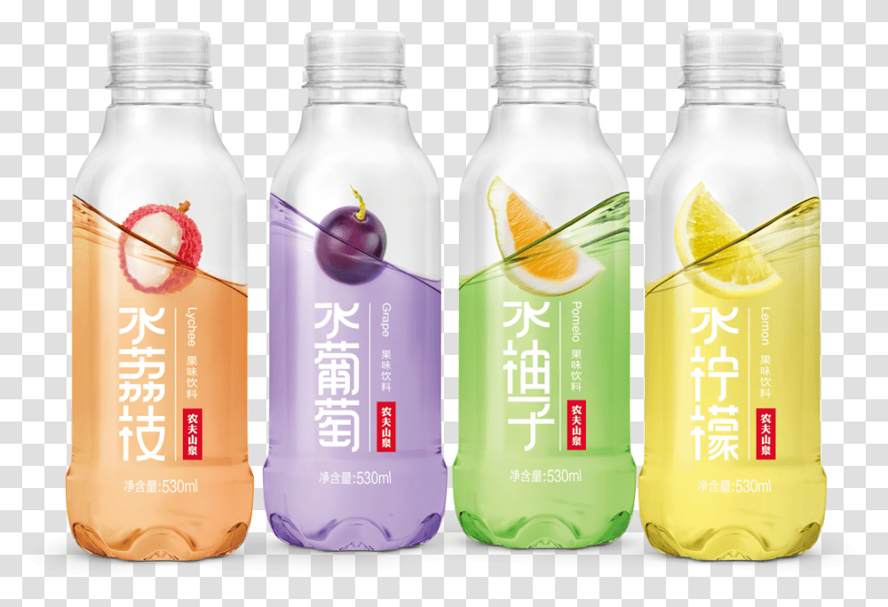 Nongfu Spring's Bottled Water Natural Drinking And Mineral Flavored Water, Beverage, Soda, Plant, Fruit Transparent Png