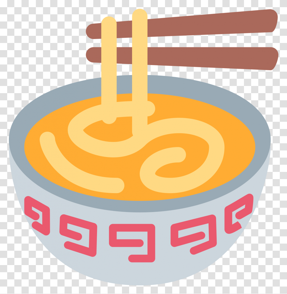 Noodle Clipart Bowl Noodle Bowl Of Noodles Emoji, Beverage, Outdoors, Food, Nature Transparent Png