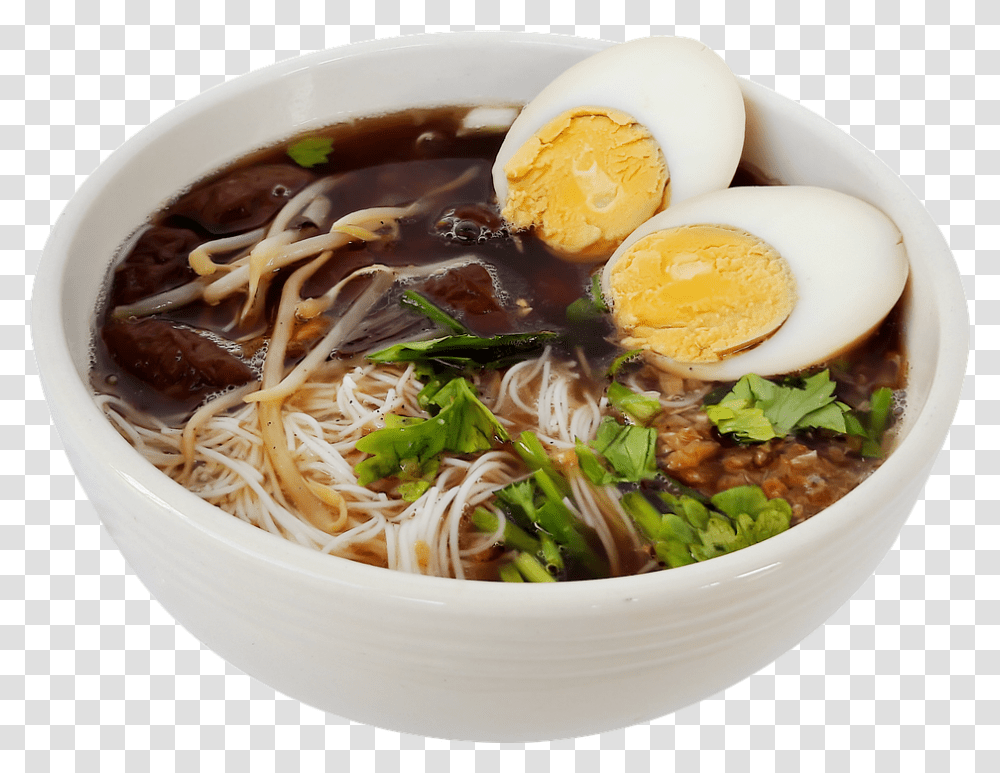 Noodle, Food, Egg, Bowl, Dish Transparent Png