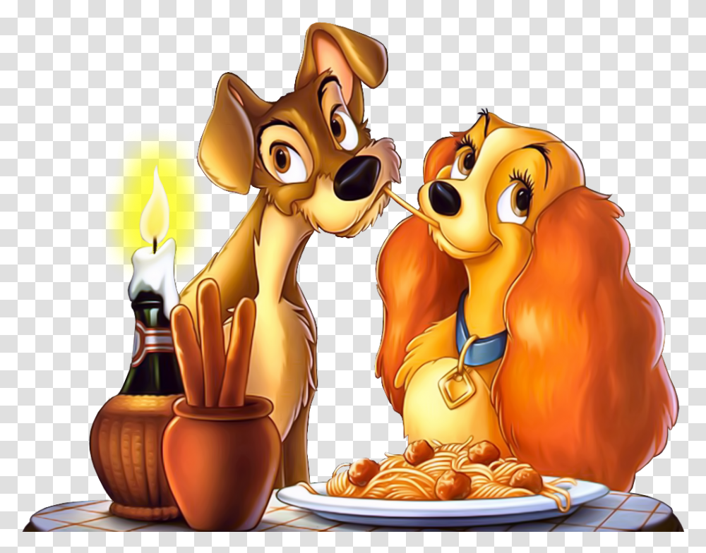 Noodles Clipart Spagetti Lady And The Tramp, Toy, Food, Animal, Mammal Transparent Png