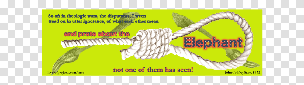Noose Version Final Brightened, Knot, Rope Transparent Png