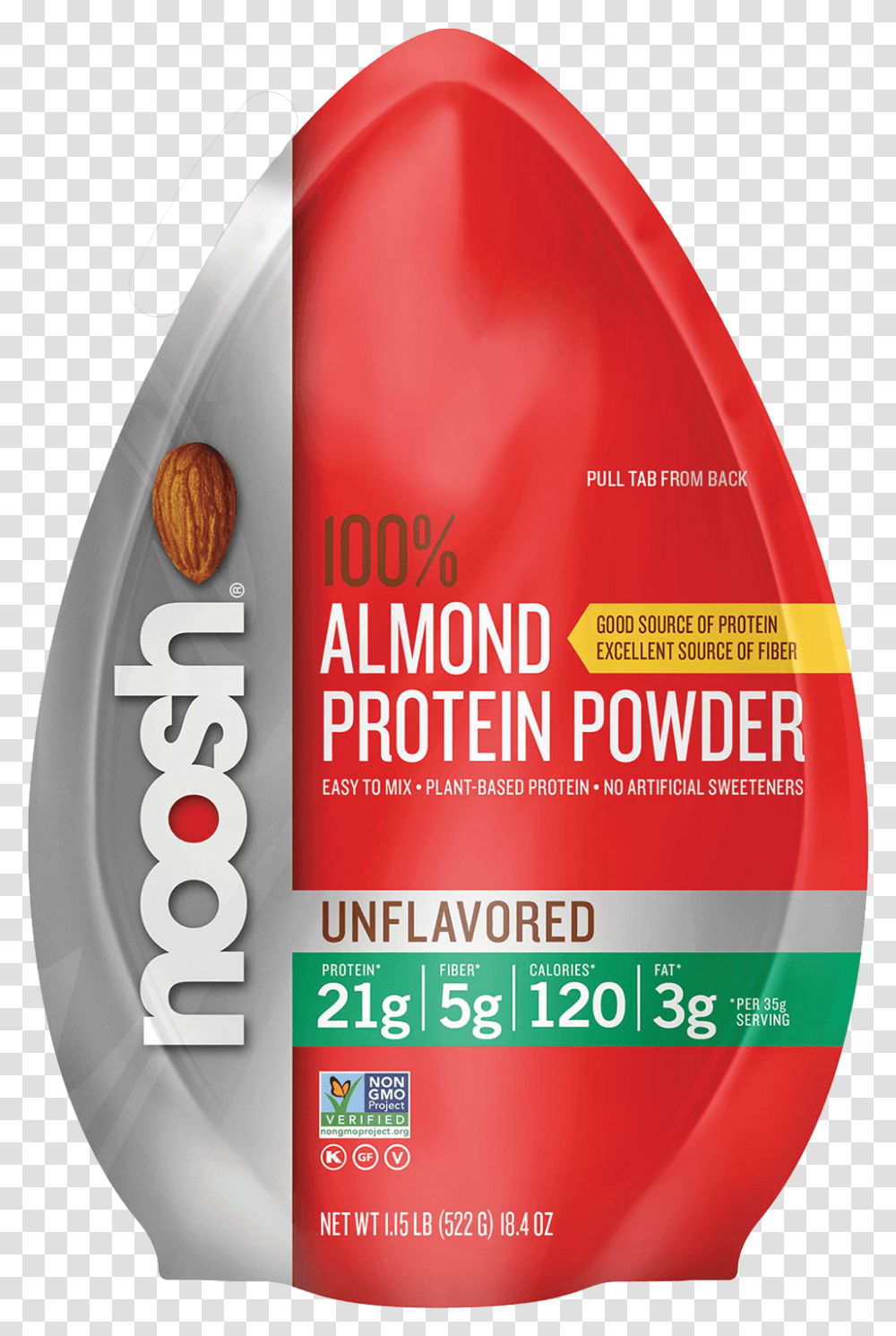Noosh Unflavored Almond Protein Powder Skimboarding, Bottle, Shampoo, Poster, Advertisement Transparent Png
