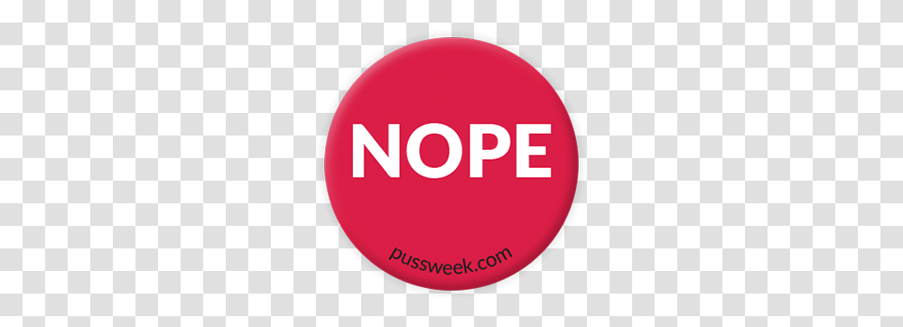 Nope Collar Pin, Text, Label, Symbol, Logo Transparent Png