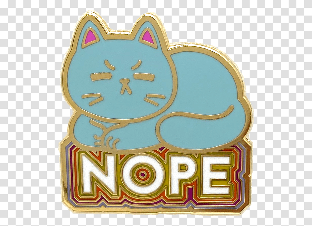 Nope Pin Label, Birthday Cake, Dessert, Food, Logo Transparent Png