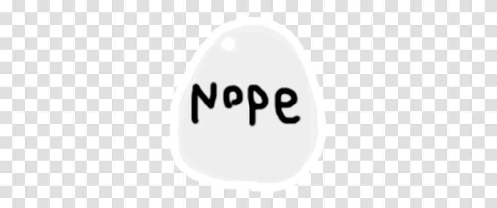 Nope Slime Circle, Food, Egg, Sweets, Confectionery Transparent Png