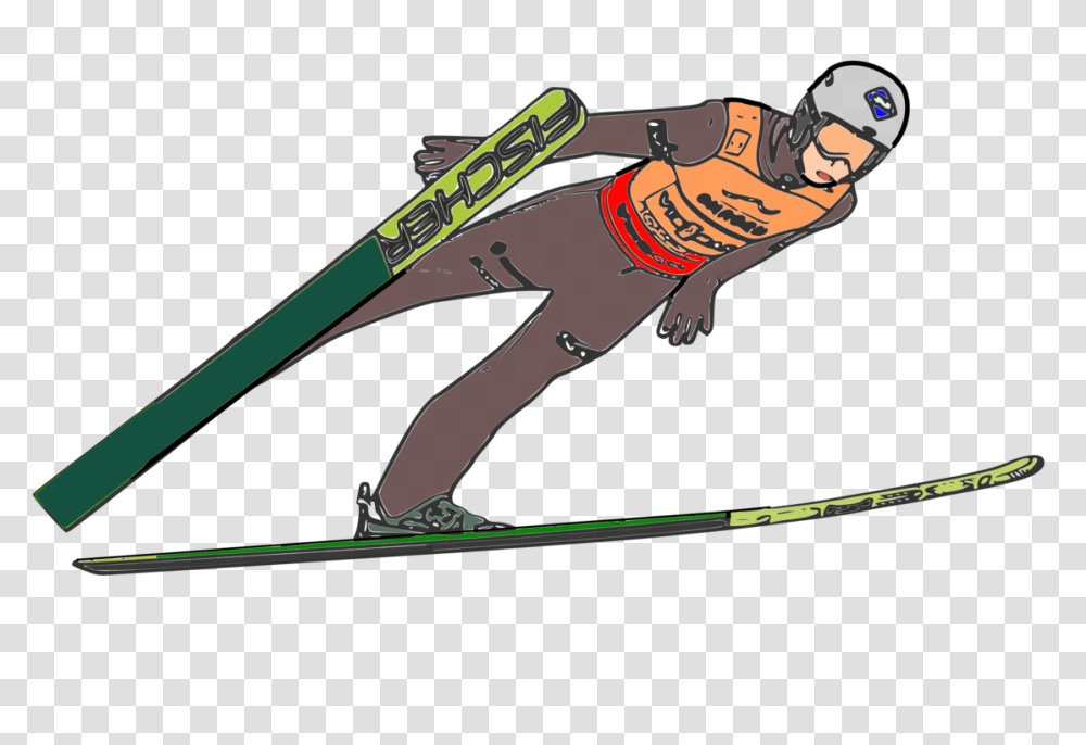 Nordic Combined Ski Poles Ski Jumping Winter Sport, Sports, Nature, Skiing, Snow Transparent Png