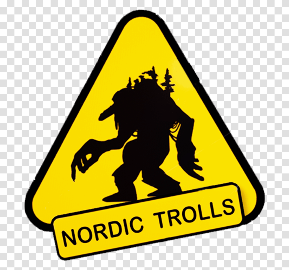 Nordic Trolls Language, Symbol, Sign, Road Sign, Person Transparent Png